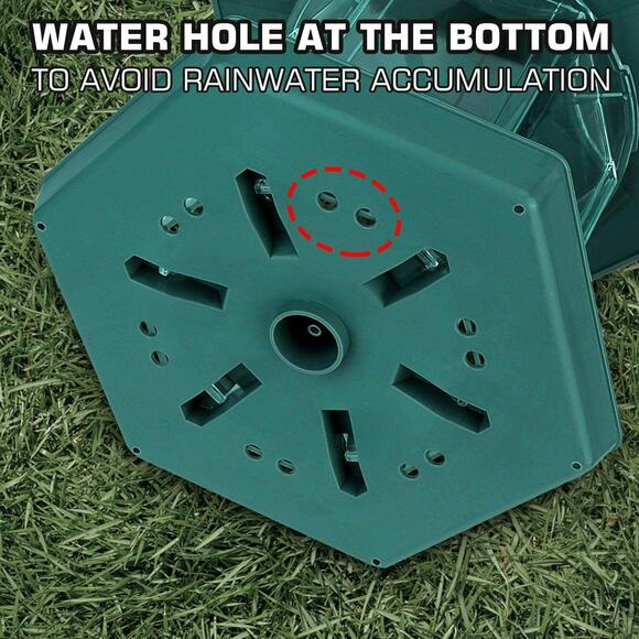 Bird Feeder Hanging Birds Seed Outside Wild Bird Feeders Garden Yard Rainproof - Picture 6 of 9